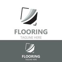 Flooring Logo design, custom Layer Vector elegant business store building template