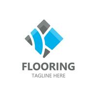 Flooring Logo design, custom Layer Vector elegant business store building template