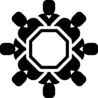 solid icon for session vector