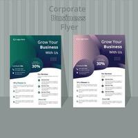 Corporate Business Flyer vector