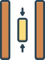 color icon for within vector