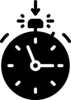 solid icon for start vector