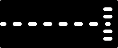 solid icon for line vector