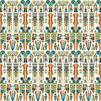 seamless Pattern with lines of ancient Egypt photo