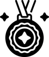 solid icon for award vector