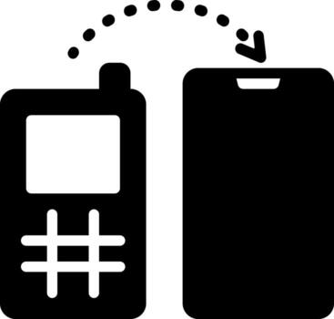 solid icon for than vector