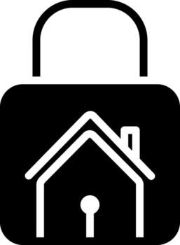 solid icon for guard vector