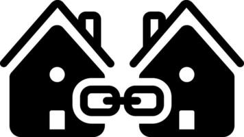 solid icon for link vector
