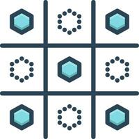 color icon for ought vector