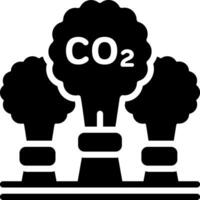 solid icon for emission vector