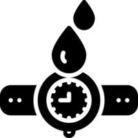 solid icon for waterproof vector