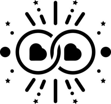 solid icon for ceremony vector