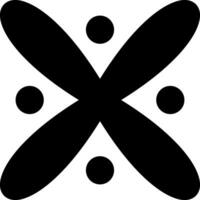 solid icon for element vector