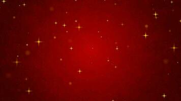 Red Background star effect free video