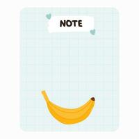 linda álbum de recortes plantillas para planificador notas, a hacer, a comprar y otro con vistoso ilustraciones acerca de sano desayuno. con imprimible, editable ilustraciones. para colegio y Universidad calendario vector