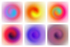 Smooth gradient set vector