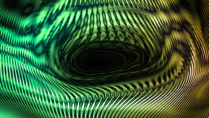 Colorful Psychedelic Distortion Wave Ripple Wild Loop V