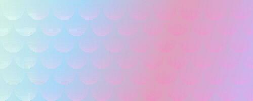 Abstract gradient horizontal template background. Modern creative design with symmetrical pattern. Minimalistic banner in pink and blue tones. Vector. vector