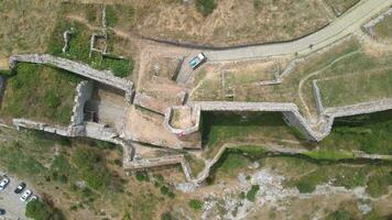 Shkoder Château dans Albanie par drone 9 video