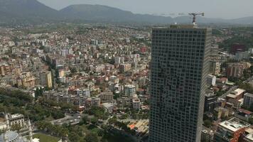 Tirana, Albania by Drone 2 video