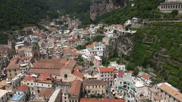 Amalfi, Italien durch Drohne 2 video