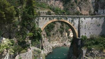 fiordo di furore, amalfi kust, Italien förbi Drönare 9 video