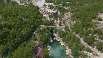 theth, albania förbi Drönare 3 video