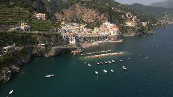 atrani, amalfi costa, Italia di fuco 4 video