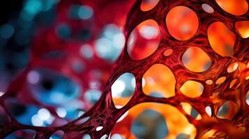 Medical studies of molecular structures. Science in the service of human. Technologies of the future in our life. molecule of medicine model, illustration photo