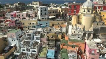Procida Island in Italy by Drone 2 video