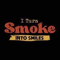 BBQ Smoke House Saying In Type Lockup Logo For TShirt Design vector