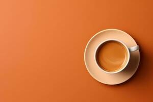 Minimalist coffee background photo