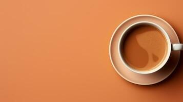 Minimalist coffee background photo