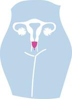 zero waste period. feminine hygiene products - cups. Protection of menstruation, feminine hygiene. Vector illustration