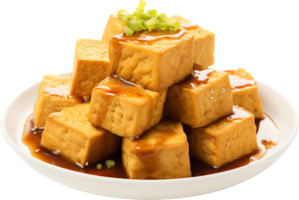 Stinky tofu png with AI generated.