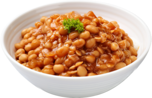 Natto png with AI generated.