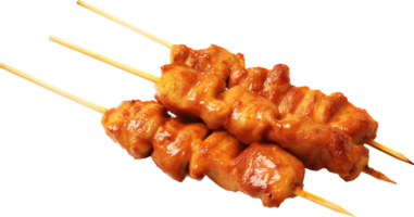 Satay png with AI generated.