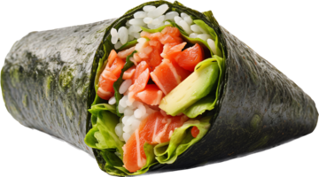 Temaki png with AI generated.