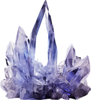 Crystal png with AI generated.