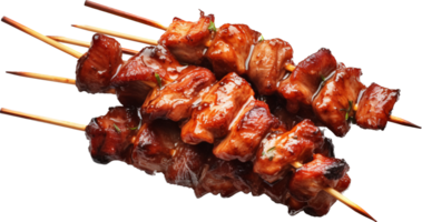 Yakitori png with AI generated.