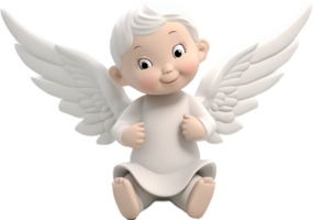 ángel png con ai generado.