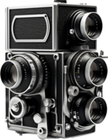 Vintage camera png with AI generated.