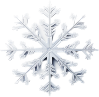 flocon de neige png avec ai généré.