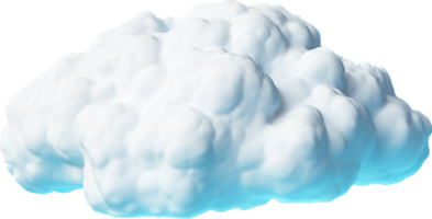 wolk PNG met ai gegenereerd.