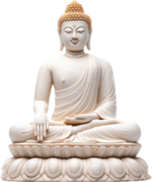 Boeddha standbeeld PNG met ai gegenereerd.