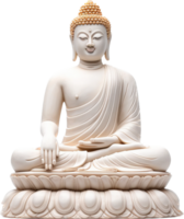 Buddha Statue png mit ai generiert.