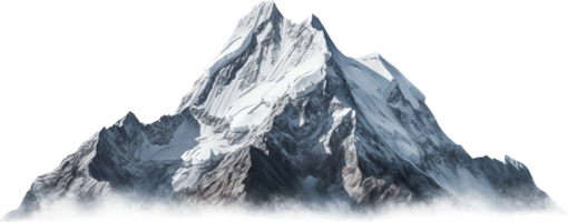 Mountain png with AI generated.