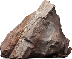 Obsidian rock png with AI generated.