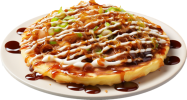 okonomiyaki png con ai generado.