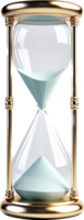 Hourglass png with AI generated.